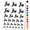 Black, variant on Moped Motor Scooter Motorcycle Vehicle Water Resistant Temporary Tattoo Set Fake Body Art Collection - Light Green