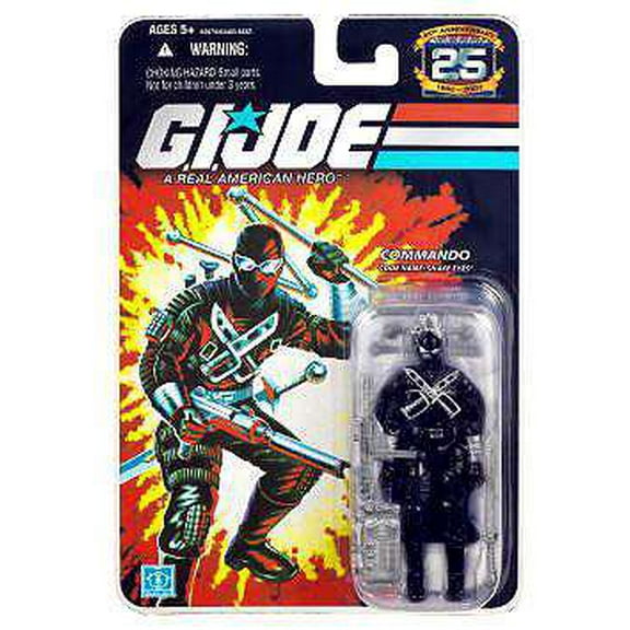 GI Joe 25th Anniversary Wave 7 Snake Eyes Action Figure