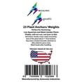 thumbnail image 4 of Pack de 25 cintas de plomo Plant Anchors para plantas vivas, 4 of 4