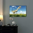 thumbnail image 2 of wall26 Canvas Prints Wall Art - Dinosaur Dilophosaurus | Modern Wall Decor/Home Decoration Stretched Gallery Canvas Wrap Giclee Print. Ready to Hang - 16" x 24", 2 of 3