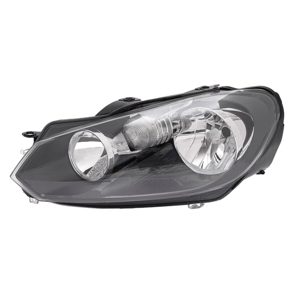 Wildnix for 2010-2014 Volkswagen Golf/GTI/Jetta Sportwagen Headlight Assembly, OEM 5K0941005C, Halogen High/Low Beams & Turn Signal, Left Side