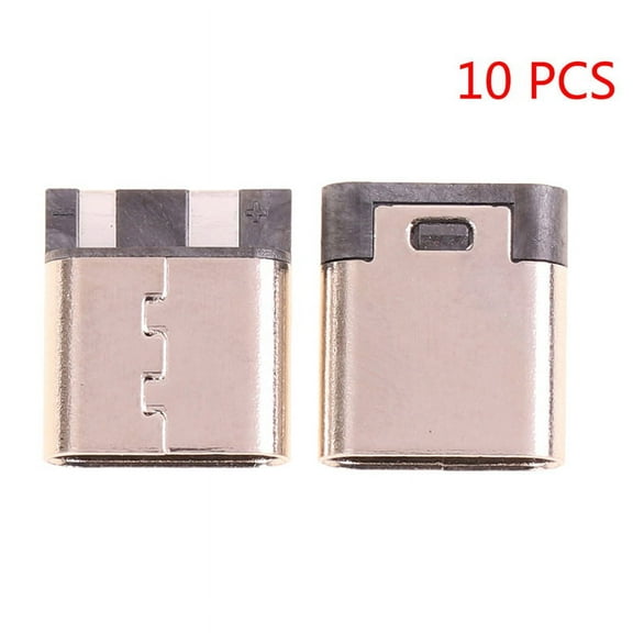 10 PCS Type-C 2pin Soldering Female 3A High Current Socket USB Connector W KsKWA