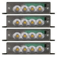 thumbnail image 1 of Hxlamzoo Solar Wall Light with 4 LED Beads, Outdoor Step Lights, Warm Light, 1 of 4
