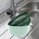 thumbnail image 4 of Cesta Escurridora De Cocina, Plástico Apto Para Uso Alimentario, Diseño De Doble Drenaje, Para Lavar Frutas Y Verduras, Filtro Para Fregadero, Organizador De Almacenamiento, Escurridor De Platos, 4 of 7