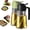 Black&Green, variant on 2026 Household Hot Pick Black Glass Olive Oil Sprayer, 16 oz/470 ml 2-in-1 Dispenser, Leak-Proof Kitchen Gadget for Air Fryer, Salad, BBQ