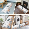 thumbnail image 5 of Sea Turtle Coastal 2'x6' Runner Rugs for Hallway Kitchen Bedside Non Slip Washable, Summer Coral Starfish Nautical Entryway Rug Runners with Rubber Backing, Long Carpet Runner for Laundry Room, 5 of 8