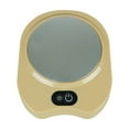 thumbnail image 2 of Xecvkr Cup Warmer 55 Degrees Constant Temperature Heating Mat for Coffee Tea Milk USB Powered Automatic Intelligent White Khaki Brown, 2 of 6