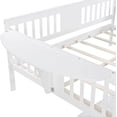 thumbnail image 5 of Daybed Frame Wood | Full Size Daybed with Two Drawers, Wood Slat Support, 5 of 6