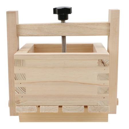 

Rosarivae Manual Meat Presser Wooden Press Meat Mold Simple Home Meat Cake Making Tool