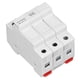 thumbnail image 4 of 3 Pole Fuse Holder DIN Rail Mounted Fuse Base Protector Photovoltaic Series DC1000V 32A 6W, 4 of 5