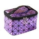 thumbnail image 1 of Bolsa de maquillaje láser 3D, bolsa de viaje, bolsa de almacenamiento, bolsa de aseo de gran capacidad impermeable, 1 of 5