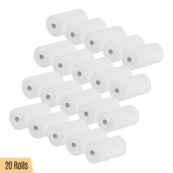 Papier thermique Rolls 57 * 30mm imprimante caisse enregistreuse papier Rolls pour papier impression de reçu de supermarché 20 Rolls