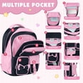 thumbnail image 3 of DAKIMOE Kids Backpack School Backpacks for Teens Cute Girlish Middle High School Bookbag Large Capacity Lightweight Waterproof Daypack for College Students, 3 of 7