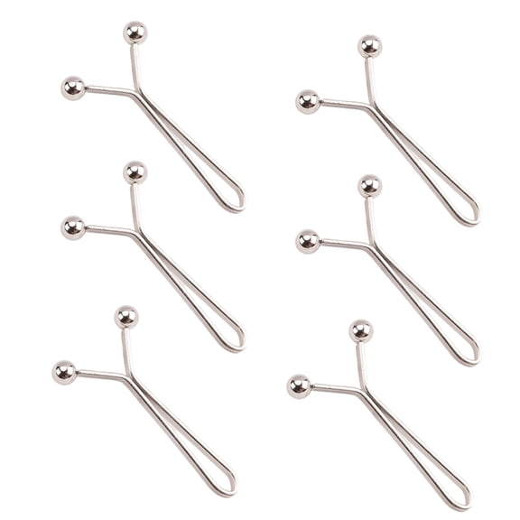 6pack Tightening Waistband Tightener Loose Jeans Pants Clips Couple Buckles for Jeans Skirts And Casual Wear
