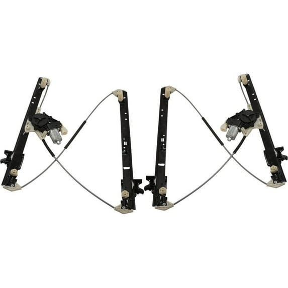 Window Regulator Set For 2014-2020 Range Rover Rear Left & Right Side