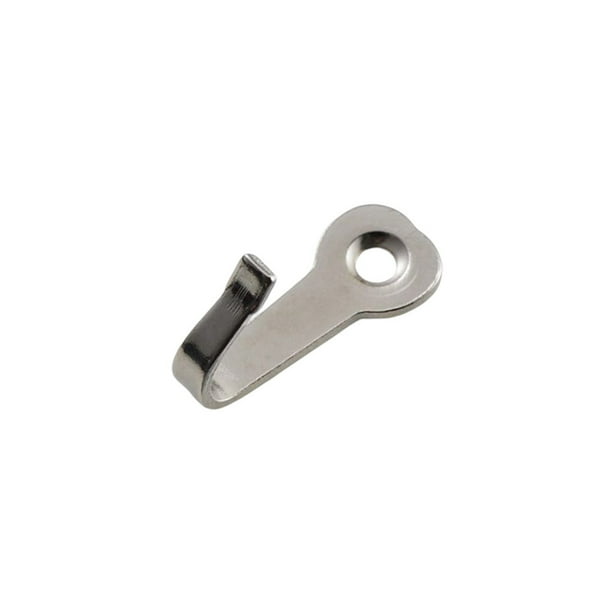 Speravity Gancho para llaves, miniperchas pulidas convenientes para colgar en la pared, ganchos resistentes, abrigo, sombrero, bolso, hogar, sala Herramientas y ferretería Níquel blanco