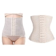 thumbnail image 2 of Cintura Transpirable Tummy Corset Faja Cinturón Body Shaper Trainer L Beige, 2 of 5