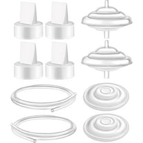 Maymom Pump Parts Backflow Protector Membrane Duckbill Valve Tube Compatible with Spectra (4 Valve)