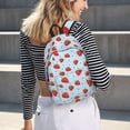 thumbnail image 5 of Fotbe Strawberry Mochila de Lona con Estampado, Mochila Duradera, Mochila Versátil de Alta Calidad, Mochila Compacta Vintage-Small, 5 of 5