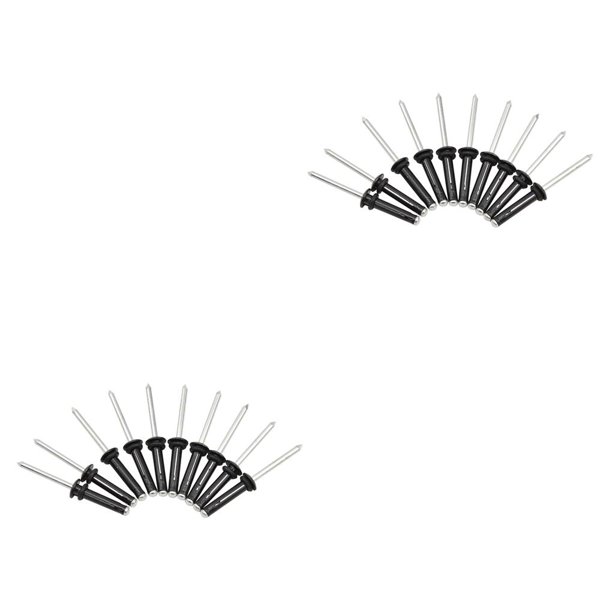 Eigraketly Juego de remaches de 3 lados con juntas tóricas para montaje de Kayak al aire libre, accesorios para barcos, sujetadores de fijación de estante Type1 NO1 Eigraketly CBP185059