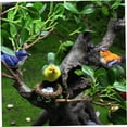 thumbnail image 6 of Cute Bird Landscape Ornaments，Garden Gardening Statue Decoration Tree Sculpture Bird Nest Design Desktop Decoration Resin Table Top Car Ornamental Statue for Garden Bird's nest, 6 of 11