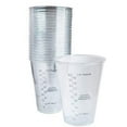 thumbnail image 2 of Disposable 8oz/240ml Graduated Clear Plastic Measuring Cups for Mixing Paint, Epoxy, Resin, Art Supplies, Slime - 50 Pack, 2 of 4