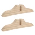 thumbnail image 4 of MIANGASTORE 2Pcs Thickened Divider Stands Wooden Divider Bases Household Divider Brackets, 4 of 9