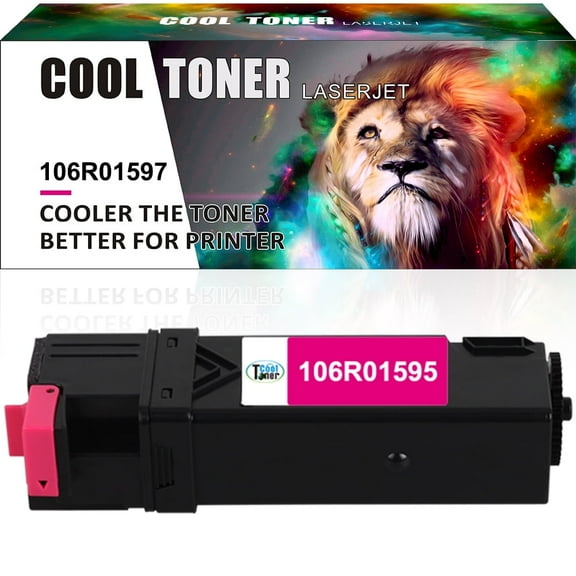 Cool Toner Compatible Toner for Xerox 106R01595 Phaser 6500 WorkCentre 6505 Printer Ink (Magenta,1 Pack)