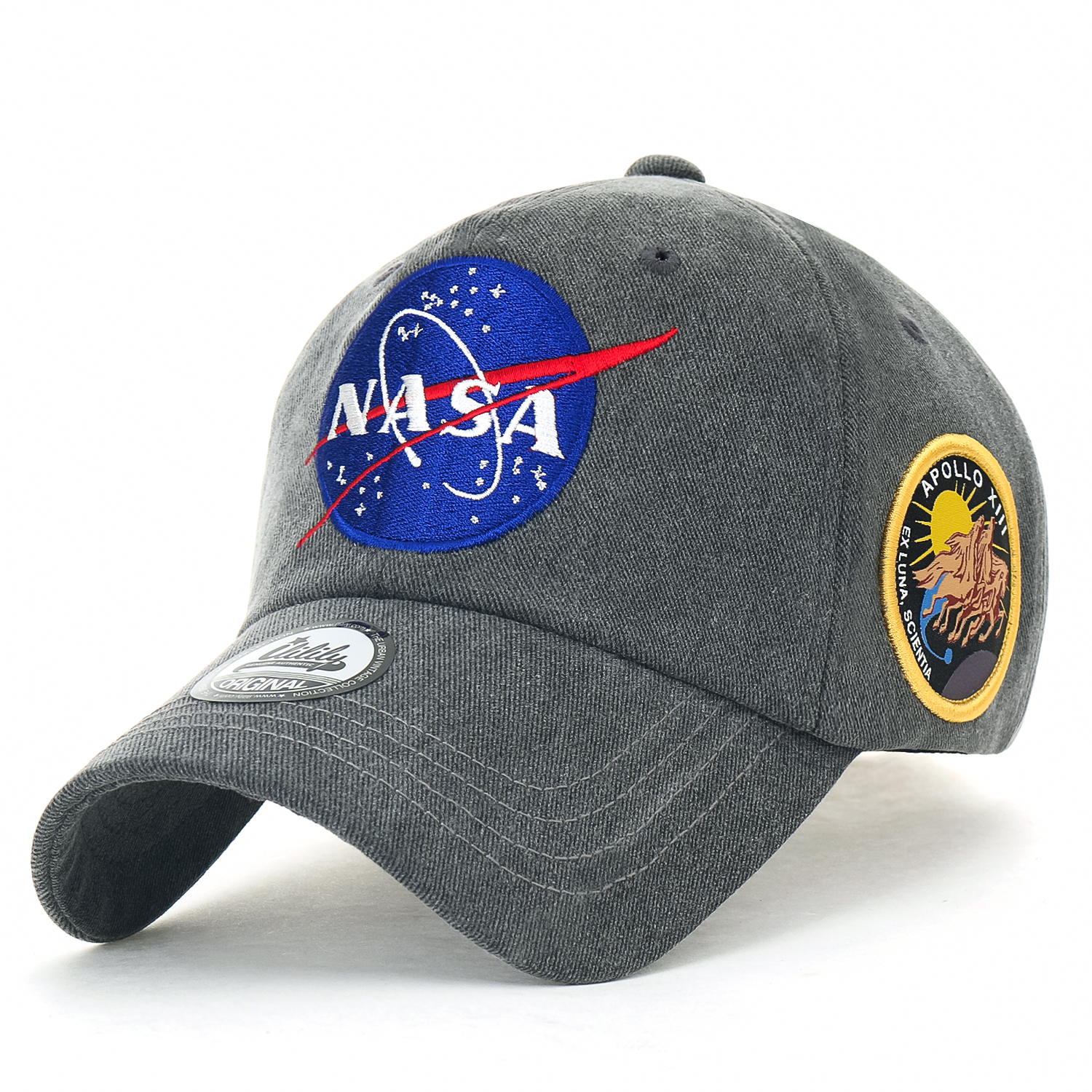 ililily NASA Meatball Logo Embroidery 