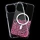 thumbnail image 3 of Funda MYBAT Dazzle Mag para iPhone 15 PRO - Rosa Brillos, 3 of 9