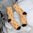 thumbnail image 5 of KLL Pineapples Print Cool Socks Men's Women's Crew Socks Funny Crazy Novelty Stockings, 5 of 6