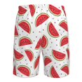 thumbnail image 6 of Naloa Watermelon Men's Beach Shorts, Surfing shorts, Swim trunks, Quick Dry Swim Trunks for Surfing Beach Fun - Small, 6 of 9