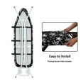 thumbnail image 4 of HELLHERO Ironing Board Cover Stars Standard Size 15"x54" Steam Iron Board Elastic Edge and 3 Fasteners Easy Install, 4 of 5