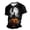 1#Black, variant on IAJDKMEK Halloween Men's Short Sleeve Polo Shirt - Collared Knit Shirt Breathable Summer Shirt for Holiday Wear, Daily, Golf Shirt & Costume,Black L