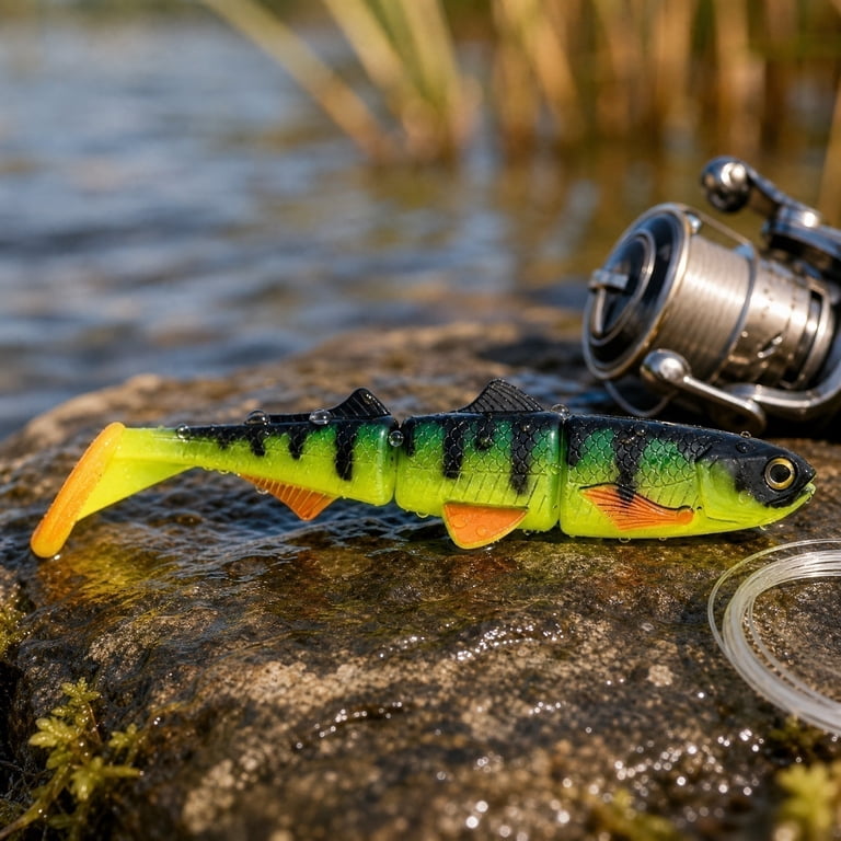 fish lure with fins FIN ADDICT 3" STORM RATTLIN' THINFIN + CUSTOM PAINT by DANNY LUNN of FIN ADDICT CHARTERS HOT PINK + RIBS controlled cast and a level Lunker City 4" Fin-S Fish