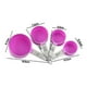 thumbnail image 2 of Stackable Stainless Steel Handle Measuring Cups For Measuring Dry And Liquid Ingredient-, 2 of 5