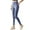 Blue, variant on Yoga Leggings for Women with Pocket High Waisted Solid Pantyhose Stretch Butt Liftings Thermal Workout Tights