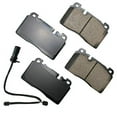 thumbnail image 2 of Akebono EURO Ultra-Premium Brake Pad Set, w/ Shims Fits select: 2013 ,2016-2017 AUDI Q5, 2 of 3