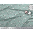 thumbnail image 2 of Soimoi Poly Georgette Fabric Dalmatian Dog Printed Craft Fabric by The Yard 52 Inch Wide, 2 of 3