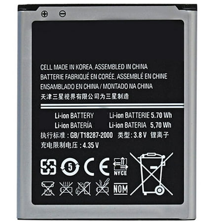 Replacement For Samsung Galaxy S3 Mini Battery GT-i8190 EBF1M7FLU (Best Slim Extended Battery For Galaxy S3)