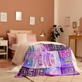 thumbnail image 2 of to My Granddaughter Gifts for Mother''s Day Blankets, Granddaughter Gifts Blanket from Grandma/Grandpa, Birthday Graduation Gift Idea for Granddaughter Flannel Throw Blanket 60" x 50", 2 of 5