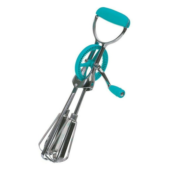 Progressive BA-3021 Prepworks 12 In. L Teal Stainless Steel Hand Held Eggbeater