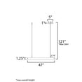 thumbnail image 5 of E26004-90WT-ET2 Lighting-Continuum - 34W 1 LED CCT Selectable Linear Pendant-1.25 Inches Tall and 1.5 Inches Wide-White Finish, 5 of 5