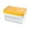 Yellow, variant on Ice Cube Box - Large Capacity, Quick-Freezing, PP Material - for Household Ice Storage & Flavored Ice Cubes