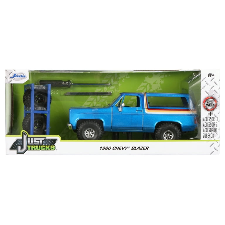 Jada Toys 31396 1980 Chevrolet Blazer Metallic with Stripes