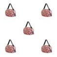 thumbnail image 2 of Youkk Foldable Storage Bag Convenient Travel Companion Reusable Foldable Storage Bags pink camouflage 5Set, 2 of 6