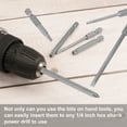 thumbnail image 5 of Uxcell 10Pcs PH2 6.0 Phillips Screwdriver Bit 1/4" Hex Shank Magnetic Power Drill Bits, 5 of 6
