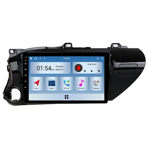 RoverOne 6 128G Android Car Stereo Bluetooth Carplay GPS for Toyota Hilux Pick Up AN120 2015-2020