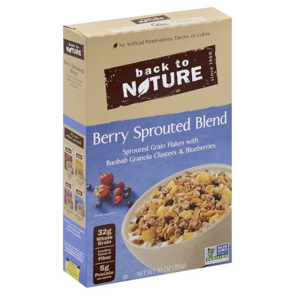 Back To Nature Berry Sprouted Blend Cereal, 10.0 OZ