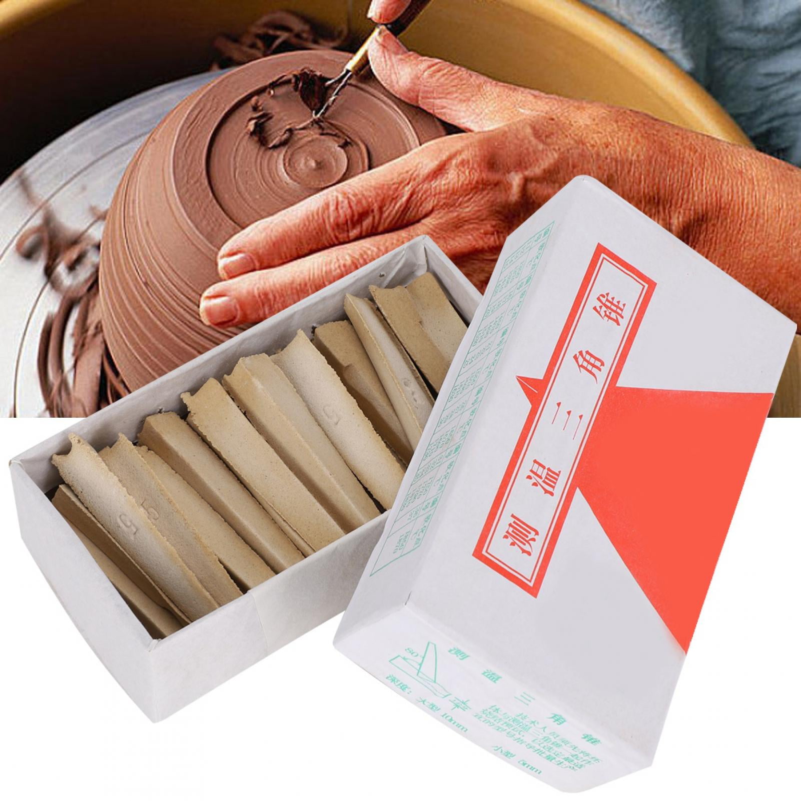 Buy Mgaxyff Ceramic Kiln Temperature Measuring Cone,1230℃ Ceramic Craft